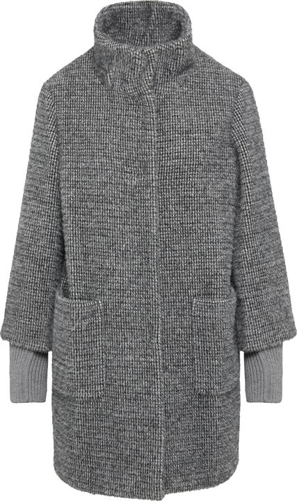 Produktbild S.Oliver Outdoor-Mantel Flauschiger Mantel mit Strickbündchen am Ärmel (34)