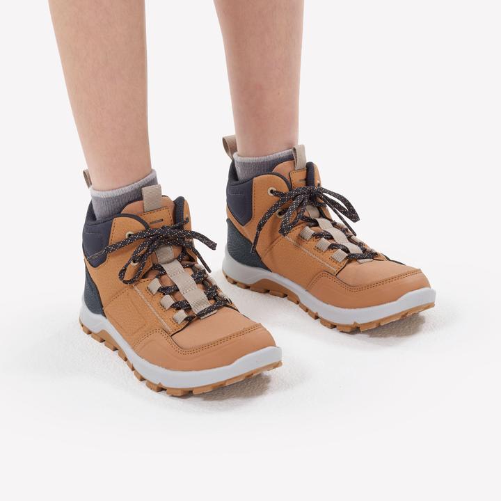 Produktbild Quechua Wanderschuhe Kinder Grösse 35–38 halbhoch - NH500 braun (37)