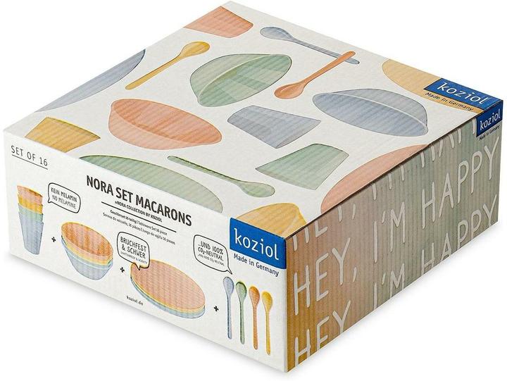 Produktbild Koziol Nora Set Macarons