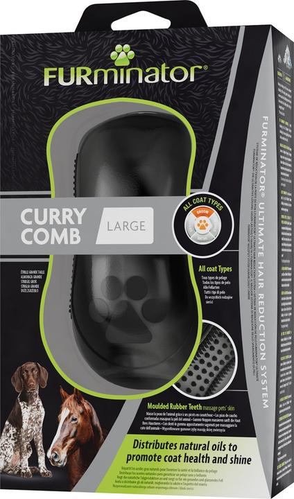 FURminator Zgrzebło z gumy Large (Cheval, Chien)