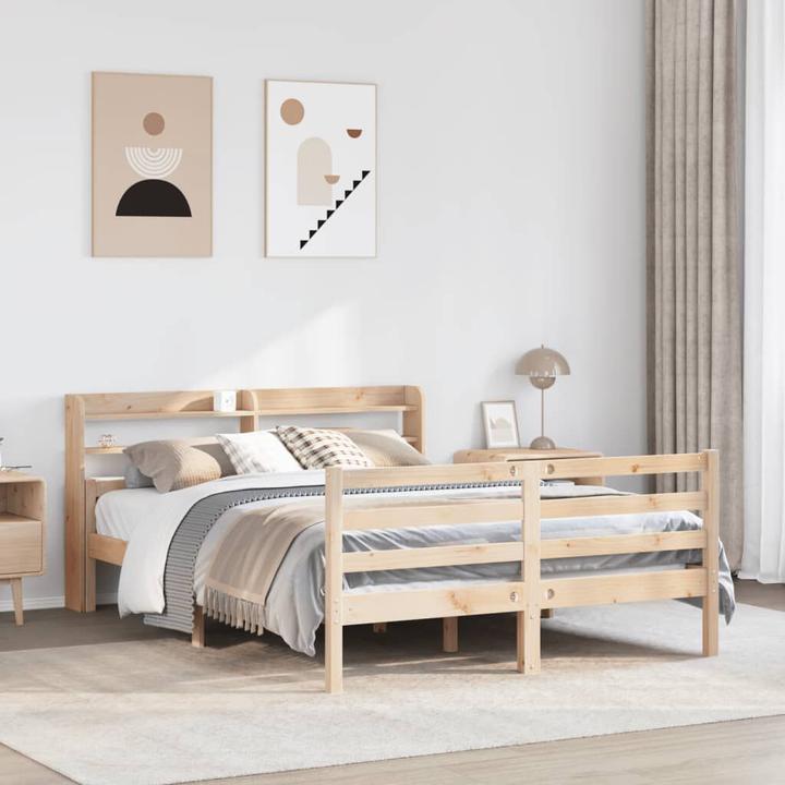 Produktbild vidaXL Bettgestell (140 x 190 cm)
