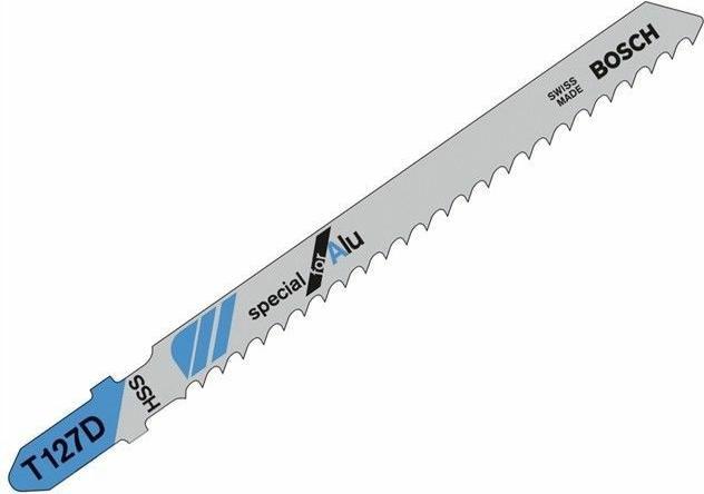 Image du produit Bosch Professional Zubehör Lame de scie sauteuse PRO Alu T127D, 100 mm, 5 pcs.