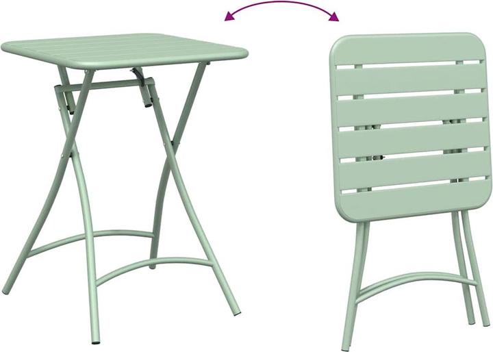 Actual product image vidaXL Gartenmöbel Set (55 x 55 x 72.50 cm)