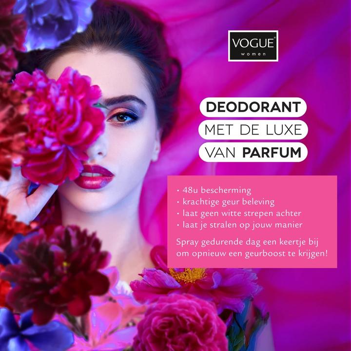 Produktbild Vogue Deospray Extravagant 150 Ml (Spray, 150 ml)