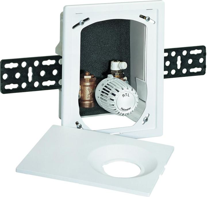 Immagine prodotto Magni TA Heimeier UP Reg Multibox RTL a camera singola con limitatore di temperatura di ritorno, bianco