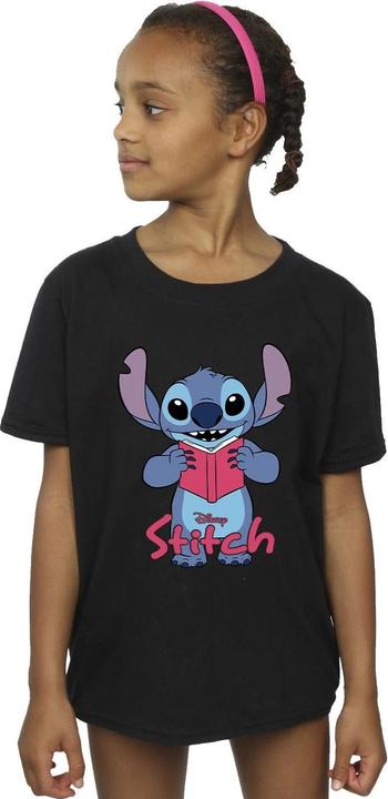Produktbild Lilo & Stitch Reading Standing TShirt Mädchen (104)