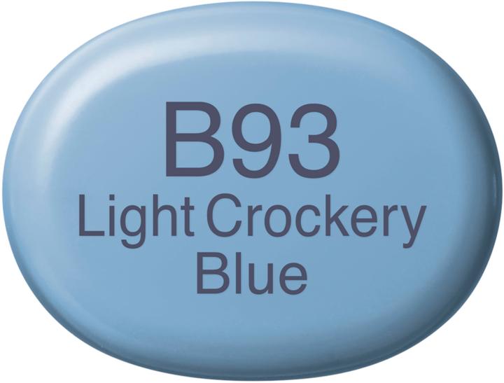 Image du produit Copic Sketch type B - 93 (B93 - Bleu clair Crockery, 1 x)