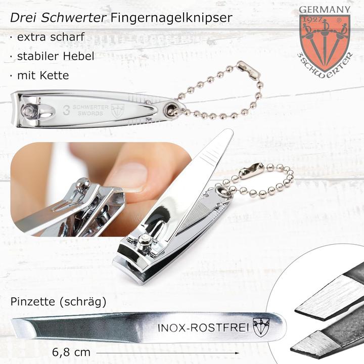 Produktbild Drei Schwerter 6-teiliges Maniküre-Set Catania