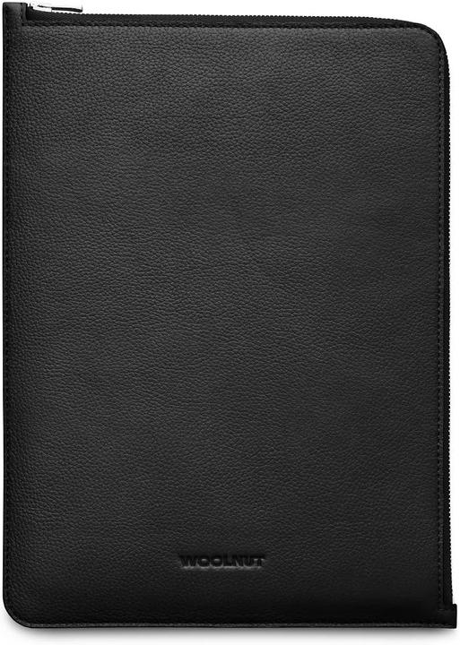Produktbild Woolnut Leather Folio -suojatasku 13/14" MacBook, musta (14", Apple)