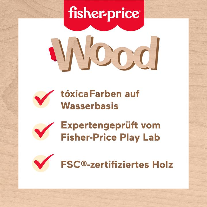 Produktbild Fisher-Price Holz-Schiebehäschen