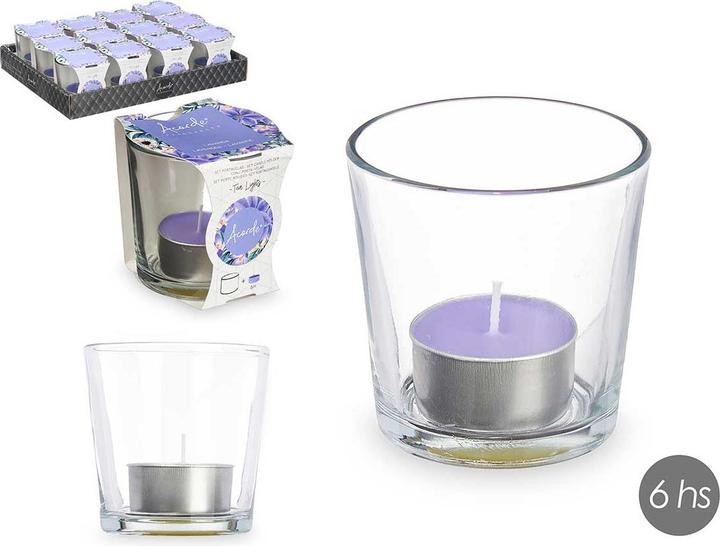 Produktbild Acorde Teelichtleuchter Lavendel 6 Stunden