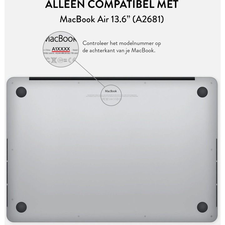 Produktbild Burga Hard Case Apple MacBook Air M2 A2681 - Ivy League (13.60", Apple)