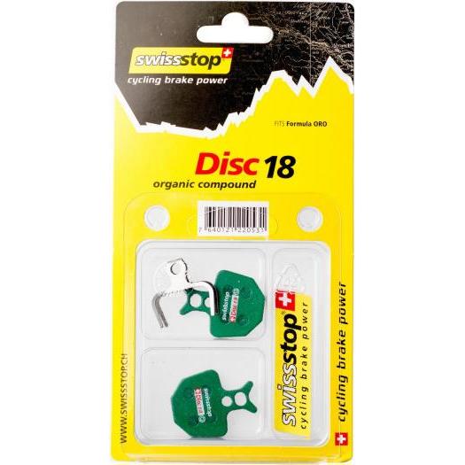 Thumbnail - swissstop, Bremsbeläge, (Formula, Organisch (Resin))