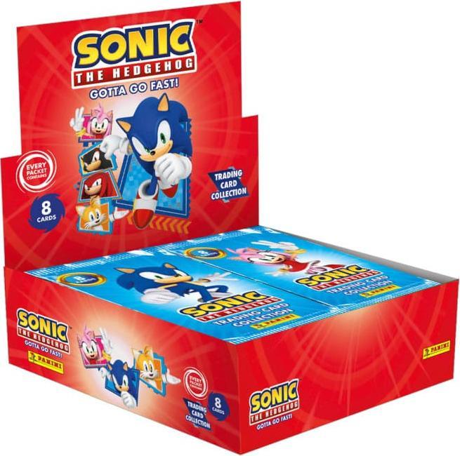 Actual product image Panini Sonic The Hedgehog - Gotta Go Fast! - Trading Cards Flow Packs Display (18) (English, Booster display)
