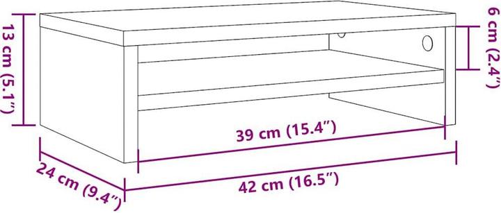 Image du produit vidaXL Esstisch Artisan-Eiche 180x90x76 cm Holzwerkstoff (180 x 90 x 76 cm)
