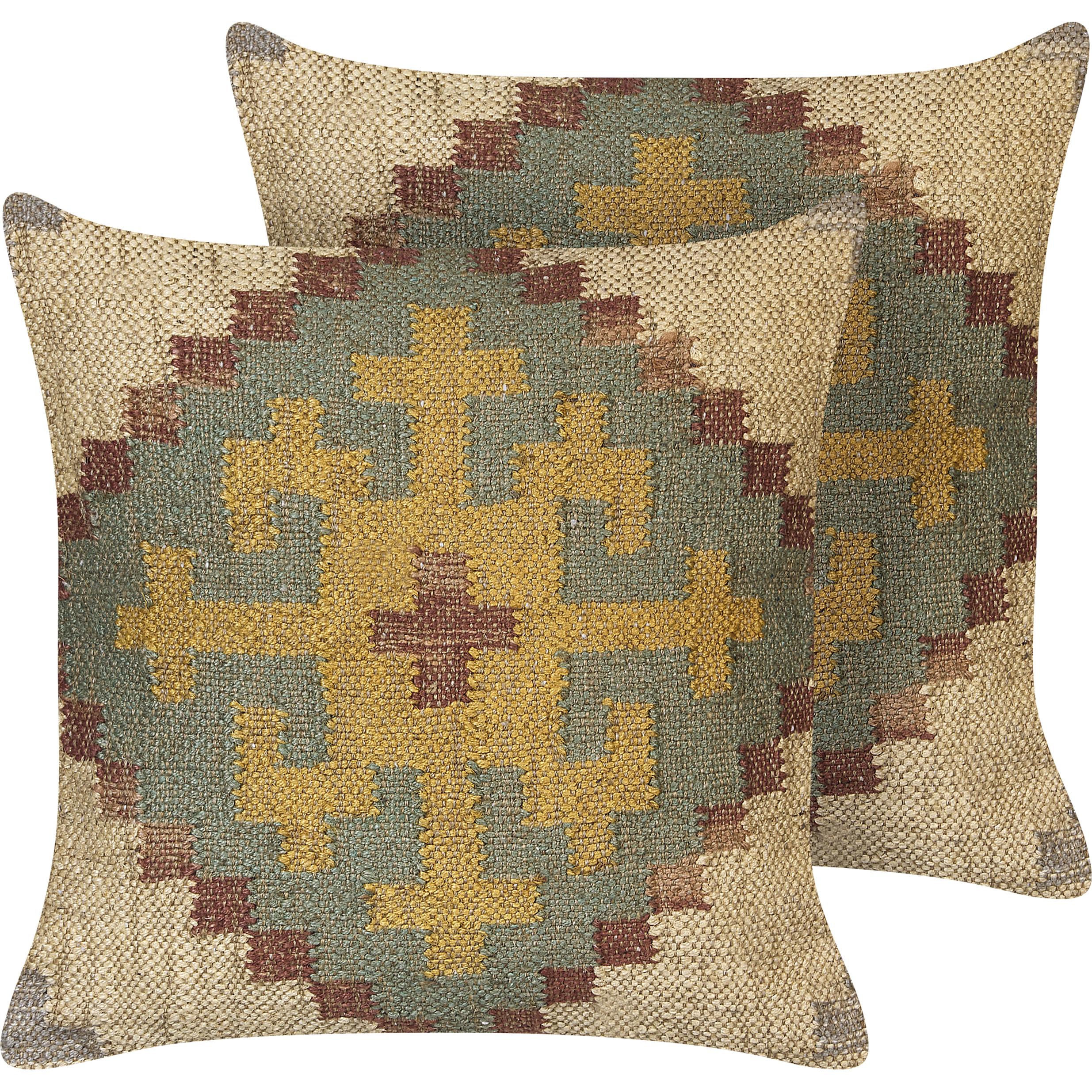 Beliani, Dekokissen, Saron (45 x 45 cm)