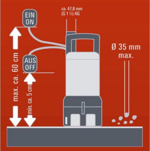 Immagine prodotto Einhell Ge-Dp 7935 N Eco (Pompa per acque cariche)