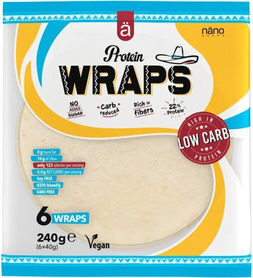 Image du produit Nanosupps Protein Wraps (240 g, 6 pcs)