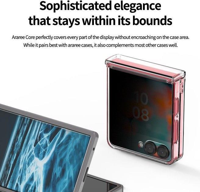 Image du produit Araree Core Privacy Series (2 pcs, Samsung Galaxy Z Flip7)