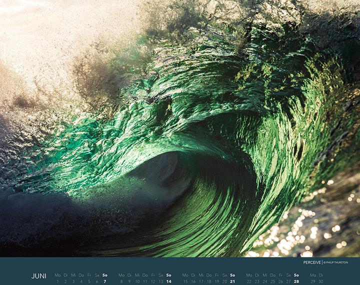 Actual product image Wellen Kalender 2026: Meeres- und Wasser-Fotografie XXL Premium Kalender