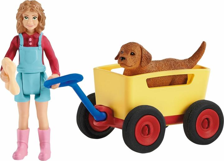 Produktbild Schleich Ausflug mit dem Handwagen
