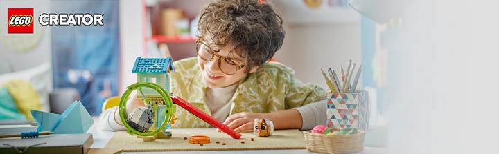 Image du produit LEGO Roue de hamster Creator (31155, LEGO Creator 3-in-1)