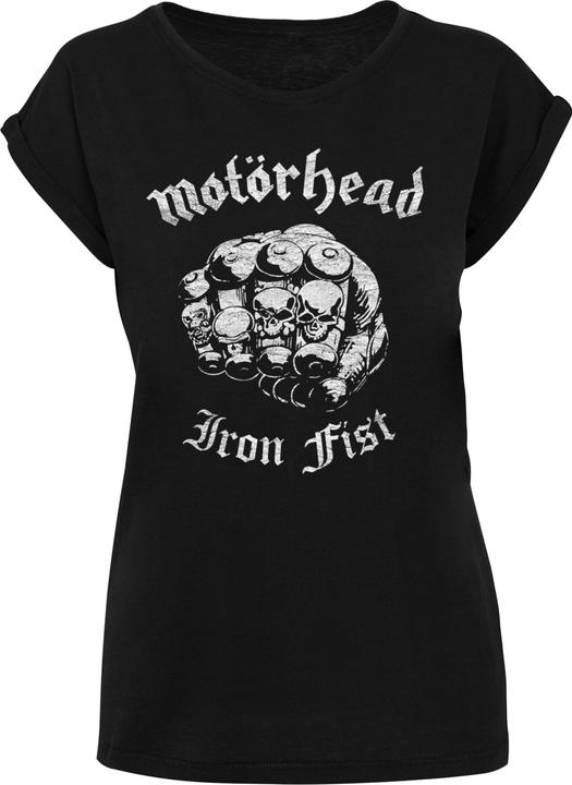 Merchcode Ladies Motorhead - Iron Fist Extended Shoulder Tee - 117413 (M)