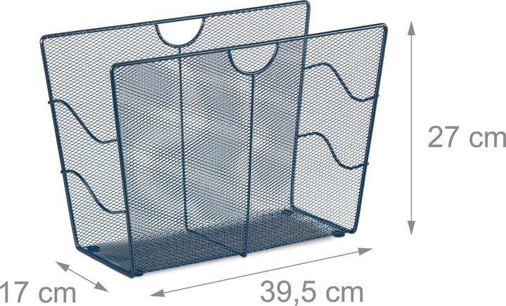 Image du produit Relaxdays Porte-journaux (39.5 x 17 x 27 cm)