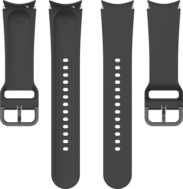 Produktbild König Design Silikon Armband 20mm Uhrenarmband für Samsung Galaxy Watch 4 5 Classic Pro Loop (20 mm, Silikon)