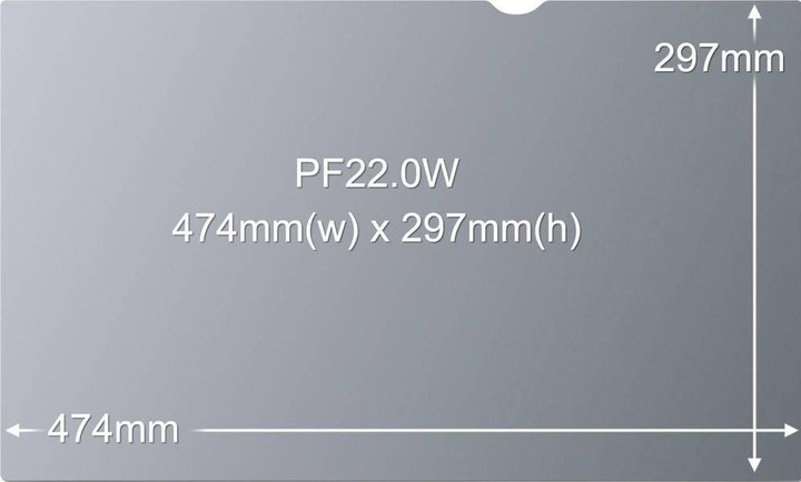 Immagine prodotto 3M Pf220w1b (22", 16 : 10)