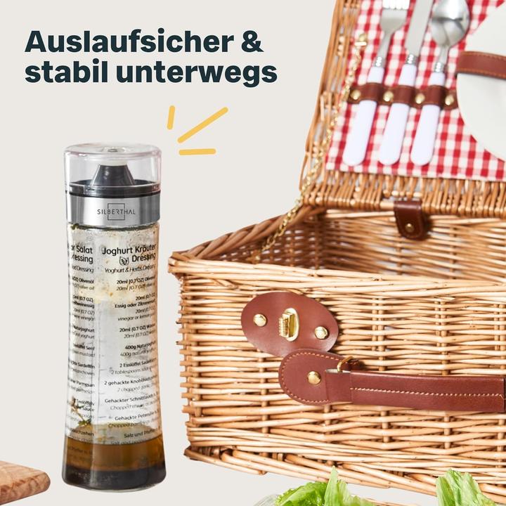Actual product image Silberthal Dressing-Shaker mit Mischeinsatz (500 ml)