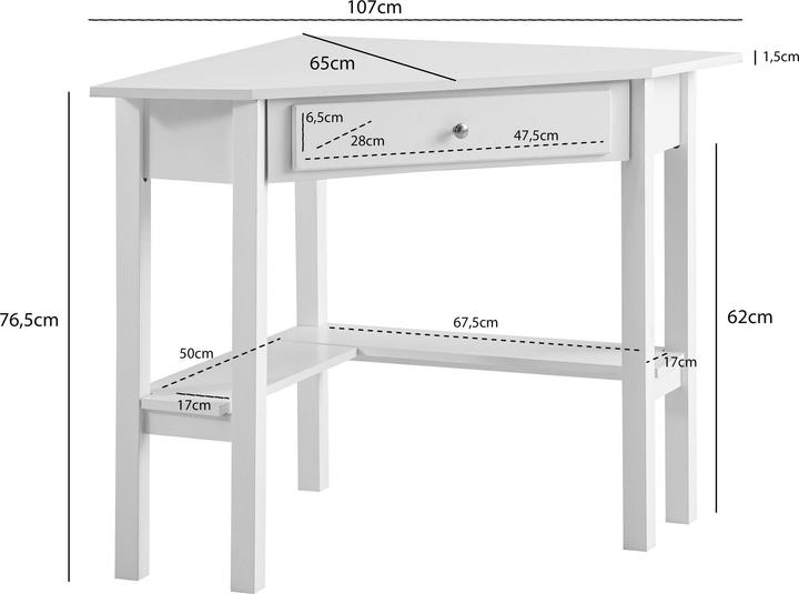 Immagine prodotto Wohnling 76x76x76,5 (76 x 76 x 77 cm)