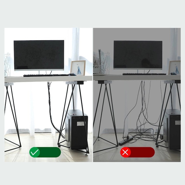 Actual product image Baseus Rainbow Circle (Velcro cable ties, 3000 mm, 1 pcs.)