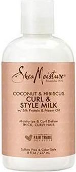 Immagine prodotto Shea Moisture Latte per ricci e stili al cocco e ibisco 237 ml (237 ml)
