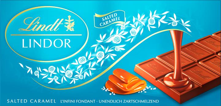 Actual product image Lindt Salted Caramel (100 g)