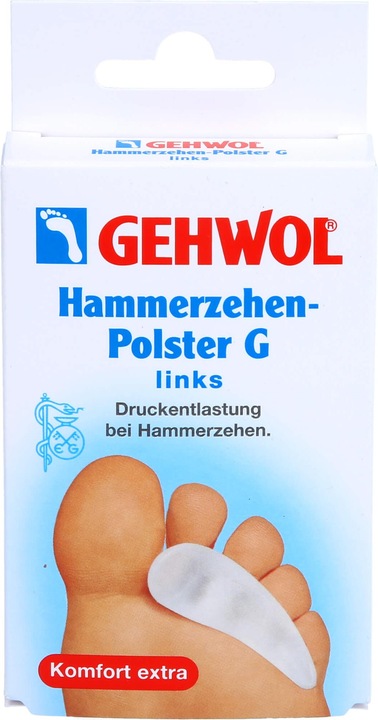 Produktbild Gehwol Hammerzehen-Polster G links (Sohlen)