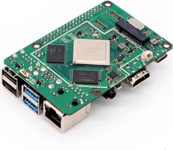 Produktbild Allnet Rock Pi 4 Model B 4GB V1.4 mit Dualband 2.4/5GHz WLAN/Bluetooth 5.0 UFL