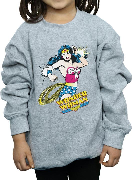 Produktbild Wonder Woman Lasso Sweatshirt Mädchen (152, 158)