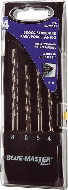 Produktbild Bluemaster Standard porcelain drill bits ø4-5-6-8 mm, set of 4 pieces