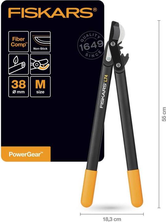 Image du produit Fiskars Astschere Bypass PowerGear II