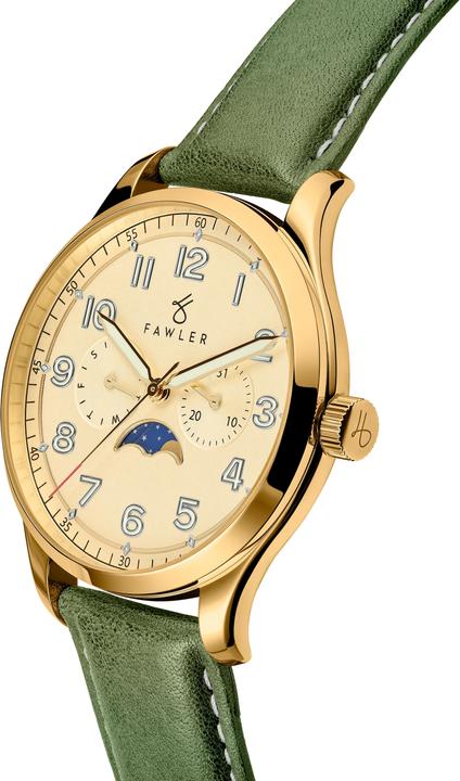 Actual product image Fawler Orrin (Moon phase clock, 41 mm)