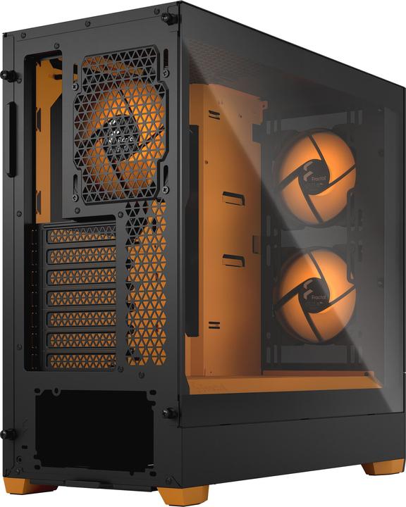 Schwarz, Orange
