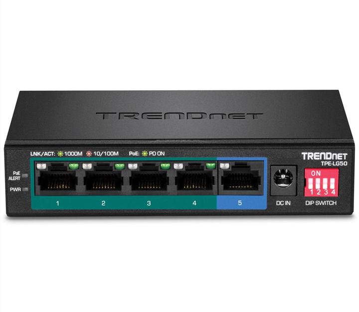 Actual product image Trendnet TPE LG50 Switch (5 ports)