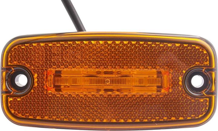 Produktbild Hella Seitenmarkierungslicht seitlicher Anbau LED für DAF SCANIA VOLVO DOLL VDL