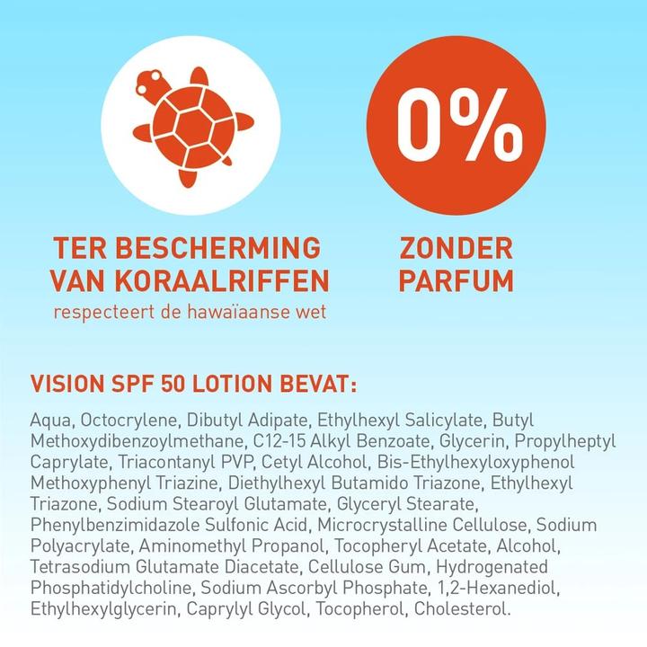 Image du produit Vision Every Day Sun Protection SPF 50 Crème solaire pour une protection longue durée Résistant à l'eau (Crème solaire, SPF 50, 100 ml)