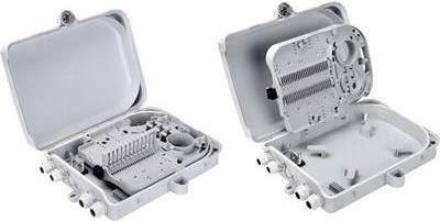 Actual product image Digitus Distribution Box for outdoor for 6x SC/DX Adapter IP65