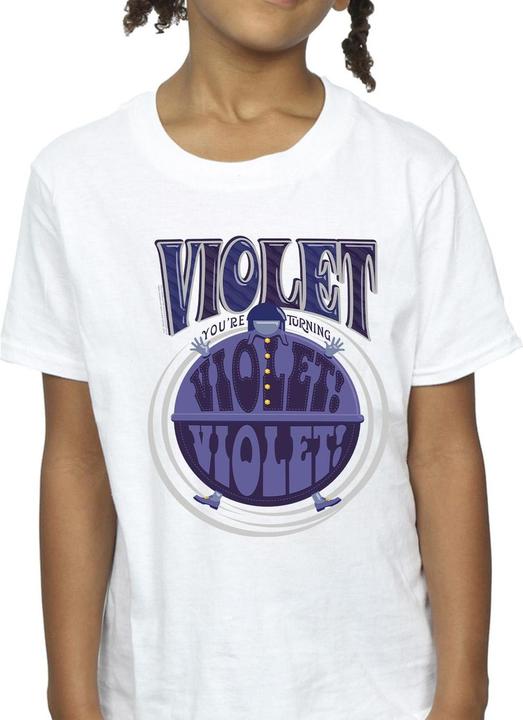 Produktbild Willy Wonka & the Chocolate Factory Violet Turning Violet TShirt Mädchen (140, 146)