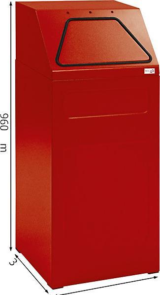 Produktbild kaiserkraft Wertstoffbehälter (65 l)