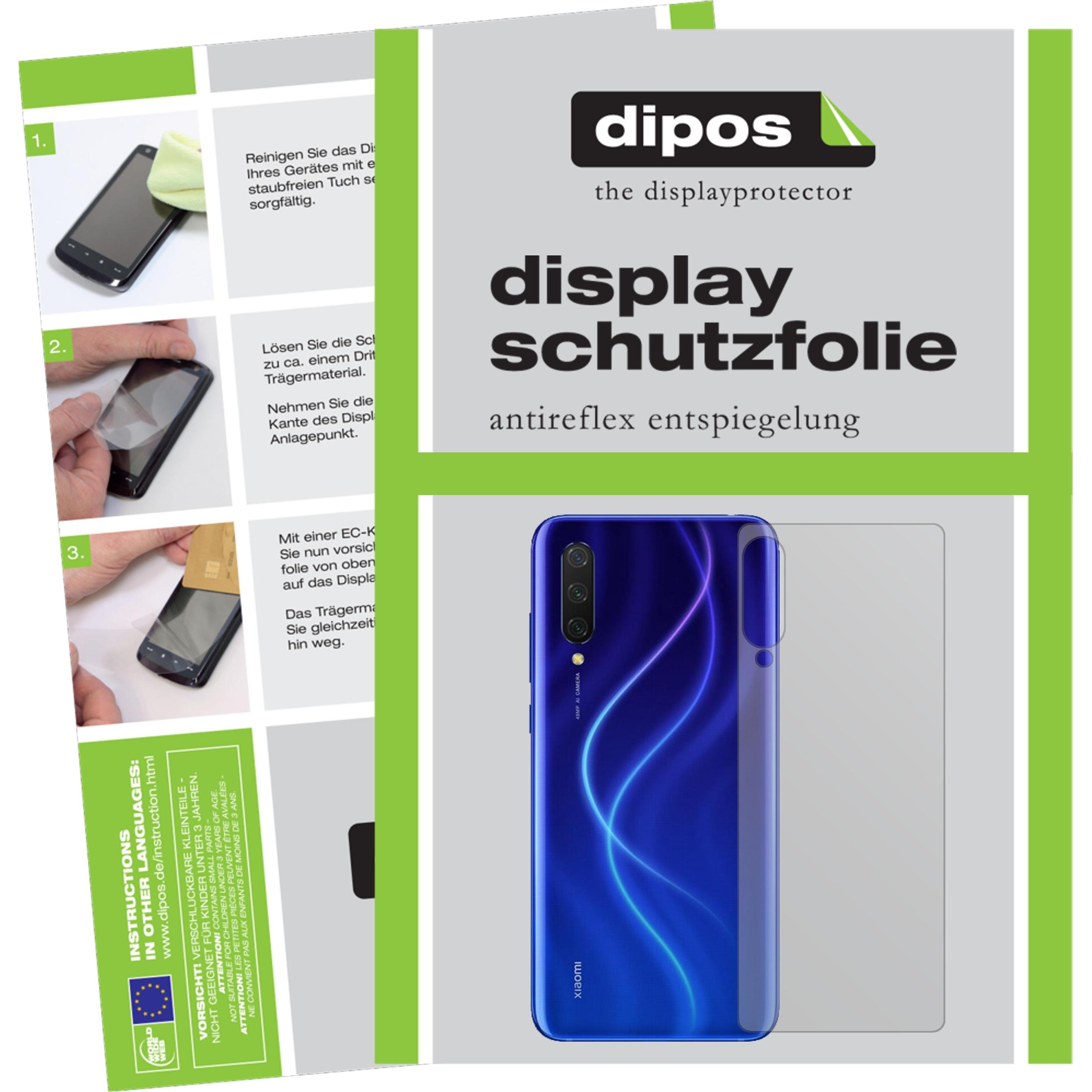 Thumbnail - Dipos Displayschutzfolie Antireflex (2 Stück, Xiaomi Mi CC9), Smartphone Schutzfolie, Transparent
