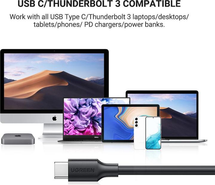 Productafbeelding Ugreen USB-C naar USB Micro B (1 m, USB 3.2 Gen 1)